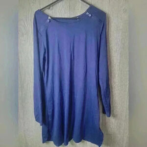 Bannna Boat 50+ SPF navy blue dress.